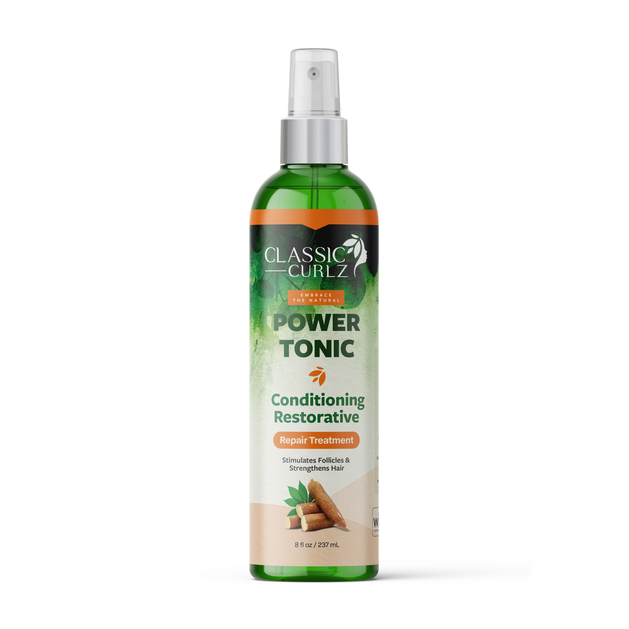 Classic Curlz Power Tonic — Aloe Based Daily Hydration and Growth Spra