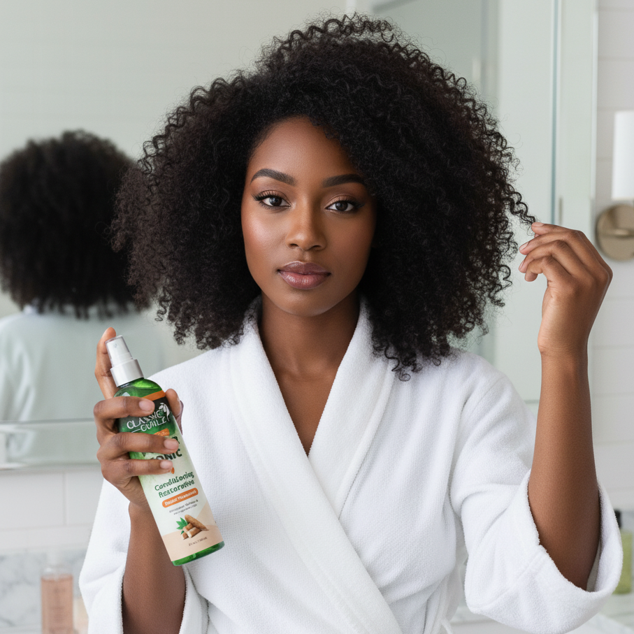 Classic Curlz Power Tonic 8 fl oz ~ (Daily Hydration) Top Seller