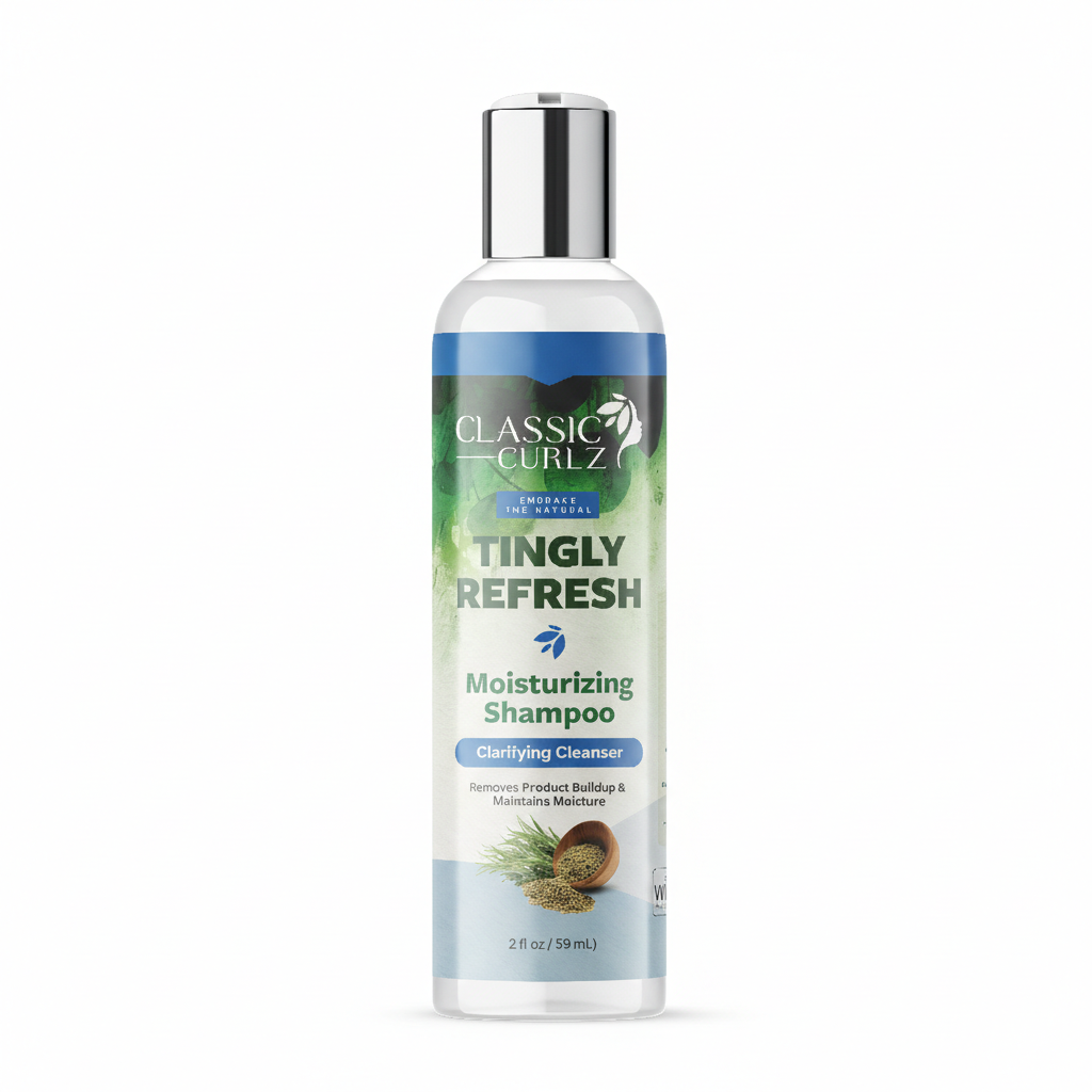 Tingly Refresh Moisturizing Shampoo - (Great for all Hair types)