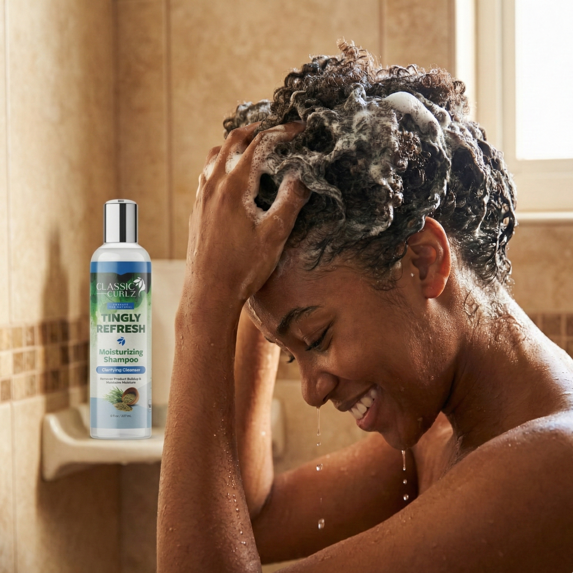 Tingly Refresh Moisturizing Shampoo 8 fl oz