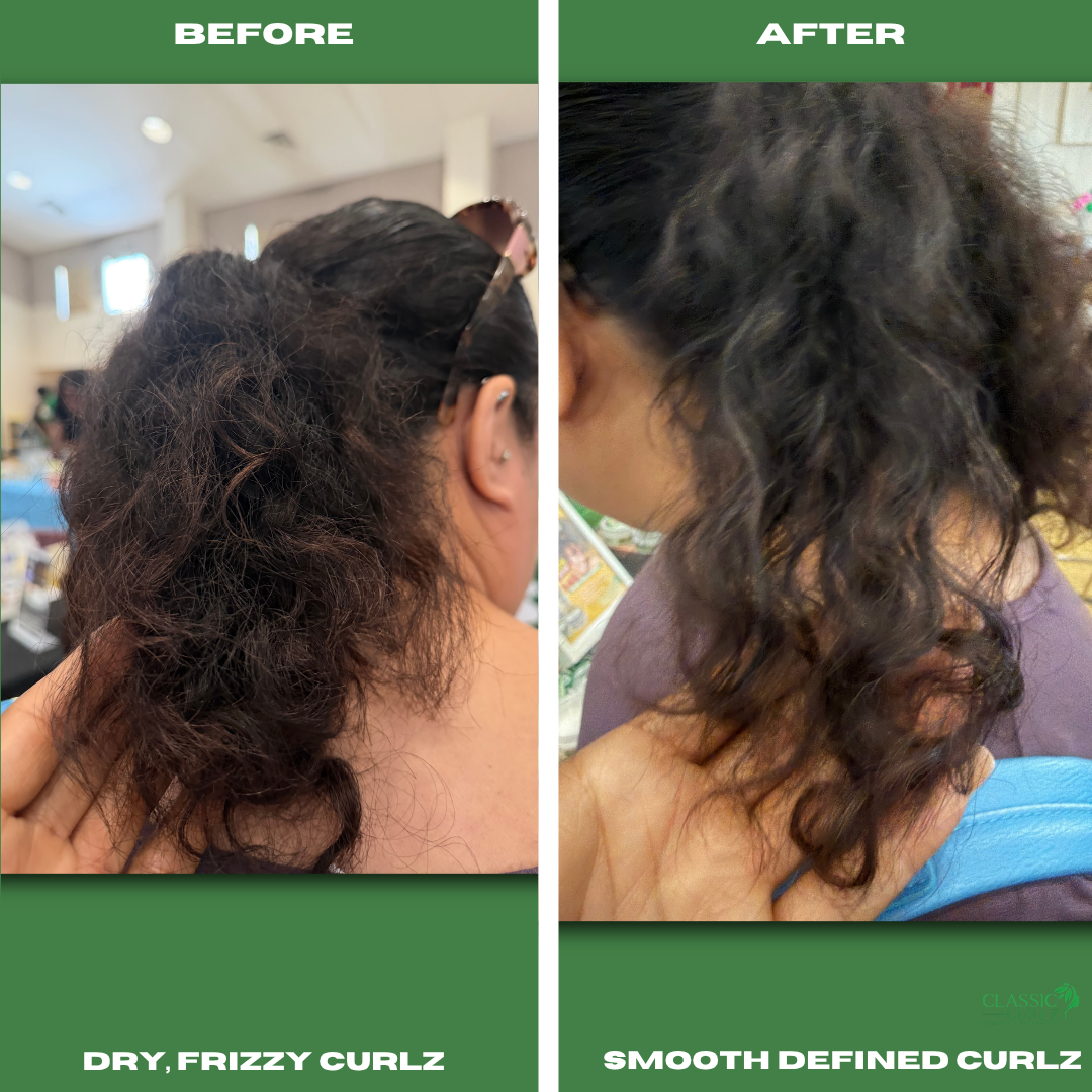 Classic Curlz Smoothie Delight — No White Cast Curl Defining Cream 8 oz