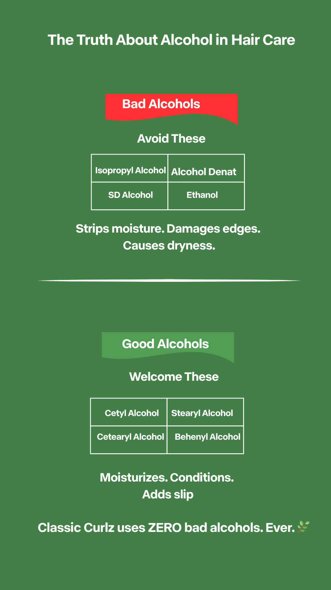 The Truth About Alcohol in Natural Hair Products — What Your Ingredient Label Is Not Telling You
