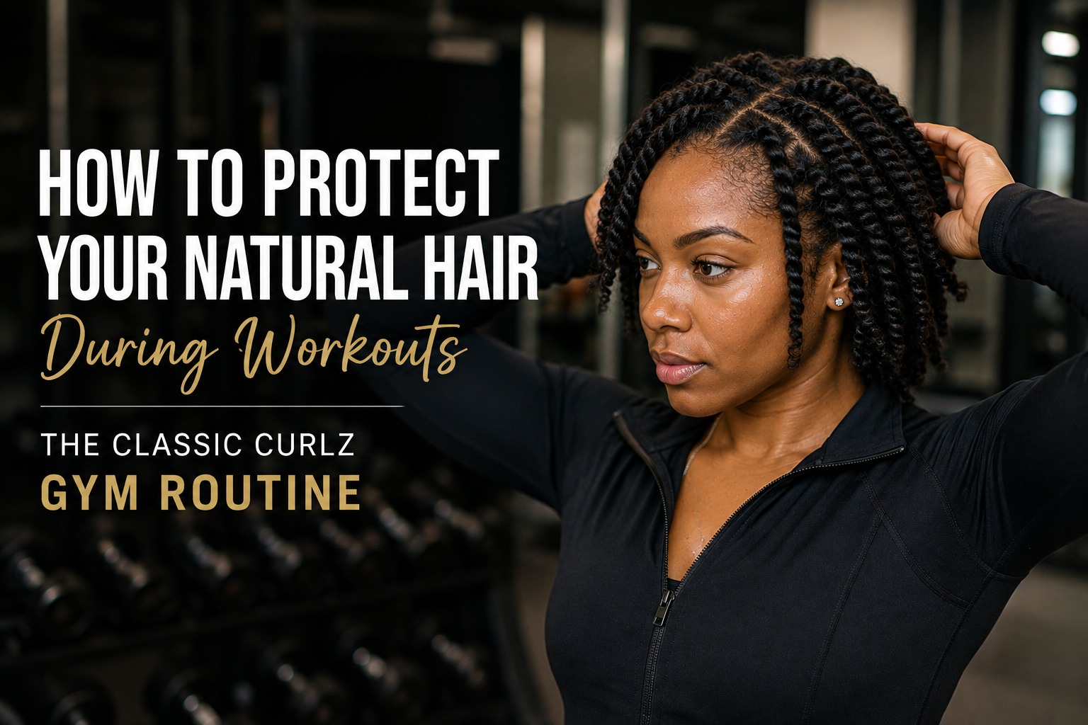 How I Protect My Natural Hair During Workouts — The Classic Curlz Gym Routine