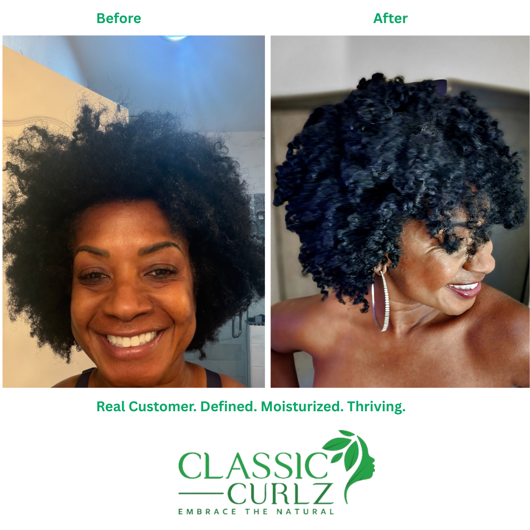 Classic Curlz Starter Kit — Complete Aloe Based Moisture System 5 Products