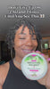 Classic Curlz founder demonstration of Before and after Smoothie Delight on two-strand twists